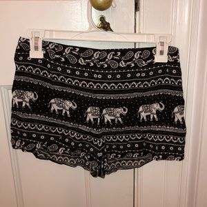 patterned shorts